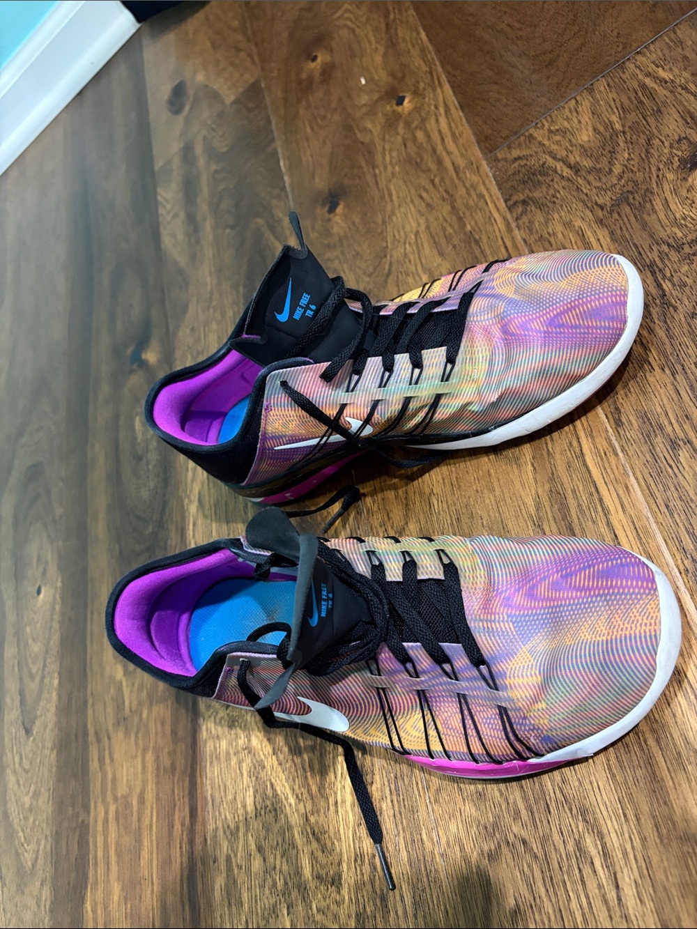Nike Women’s Multicolor Pink Purple Athletic Running Shoes